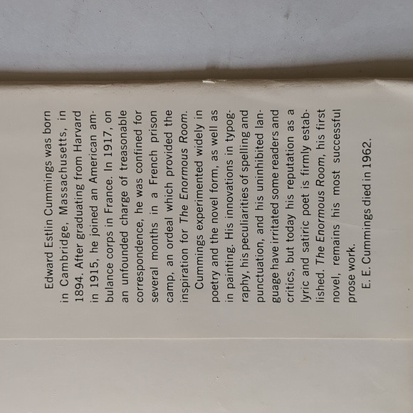 The Enormous Room - E.E. Cummings - 1934 Modern Library ed. - Picture 11 of 11